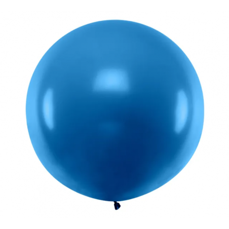 Balon Strong okrągły 1 m - Pastel Navy Blue - granatowy