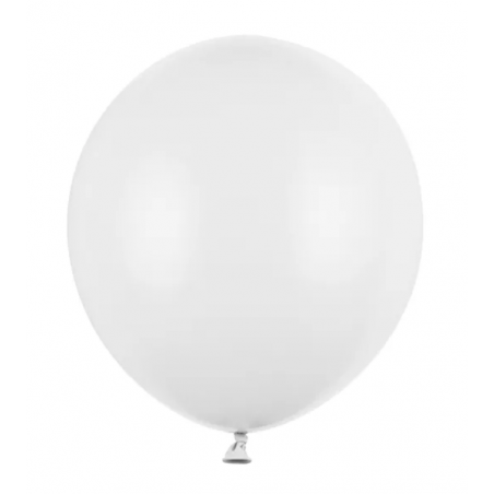 Balony Strong 43 cm białe Pastel Pure White - 25 sztuk