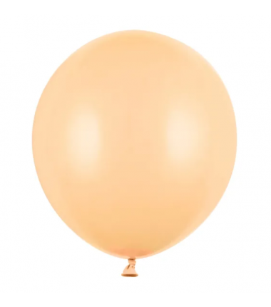 Balony Strong 43 cm brzoskwiniowe Pastel Light Peach - 25 sztuk