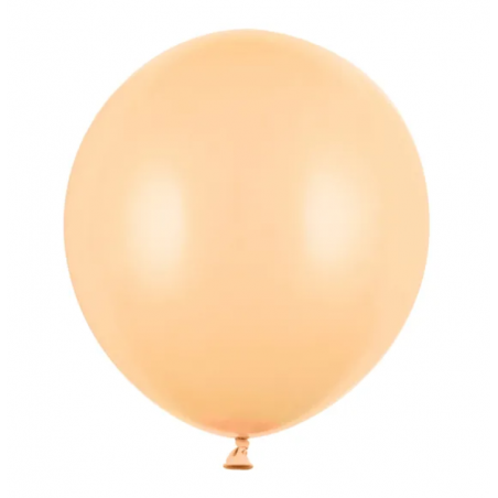 Balony Strong 43 cm brzoskwiniowe Pastel Light Peach - 25 sztuk