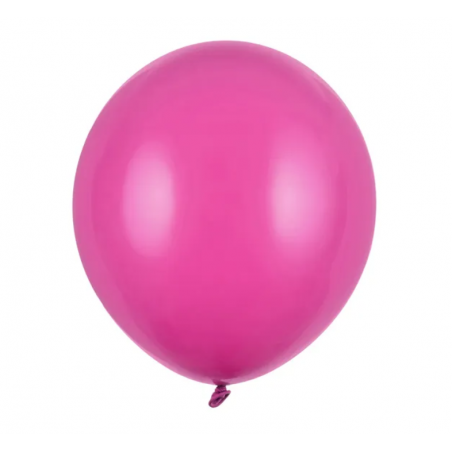 Balony Strong 43 cm ciemnoróżowe Pastel Hot Pink - 25 sztuk