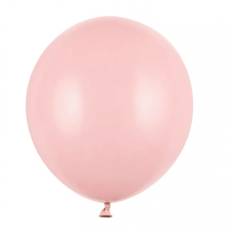 Balony Strong 43 cm jasnoróżowe Pastel Pale Pink - 25 sztuk