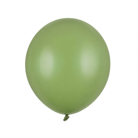 Balony Strong 43 cm oliwkowe Pastel Rosemary Green - 25 sztuk