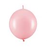 Balony z łącznikiem 28 cm - różowe Pastel Baby Pink - 20 sztuk