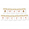 Girlanda Mam Roczek - Leśne Zwierzęta Miś