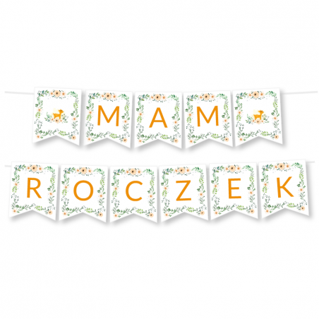 Girlanda Mam Roczek - Sarenka