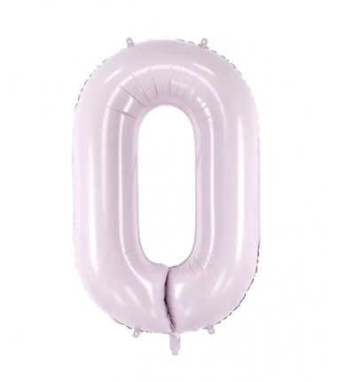 Balon foliowy Cyfra 0 - 72 cm - Fioletowy