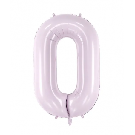 Balon foliowy Cyfra 0 - 72 cm - Fioletowy