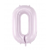 Balon foliowy Cyfra 0 - 72 cm - Fioletowy