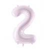 Balon foliowy Cyfra 2 - 72 cm - Fioletowy