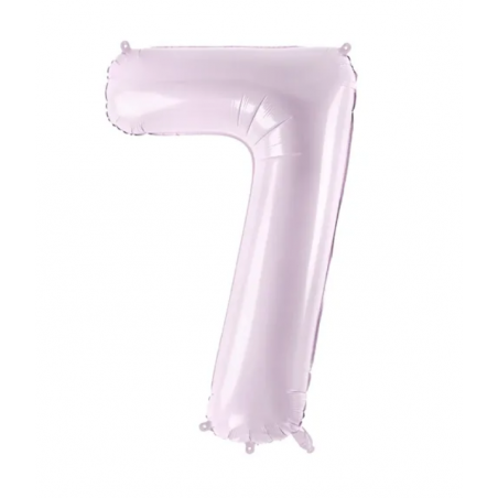 Balon foliowy Cyfra 7 - 72 cm - Fioletowy