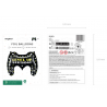 Balon foliowy Gamepad 72x52 cm