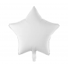 Balon foliowy Gwiazdka 48 cm - biały
