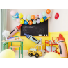 Balon foliowy Kredka 23x104 cm - czerwona