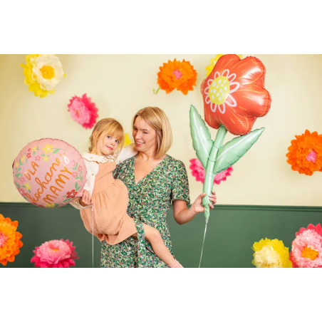 Balon foliowy Kwiatek 53 x 96 cm