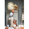 Balon foliowy pastylka z falbanką One 51,5x51,5 cm
