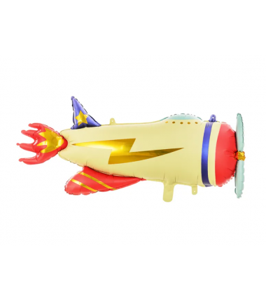 Balon foliowy Samolot 91x39cm
