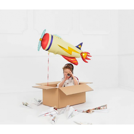 Balon foliowy Samolot 91x39cm