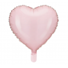 Balon foliowy Serce 45 cm jasny różowy