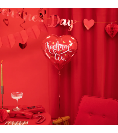 Balon foliowy serce Kocham Cię - Party Pal - 45 cm