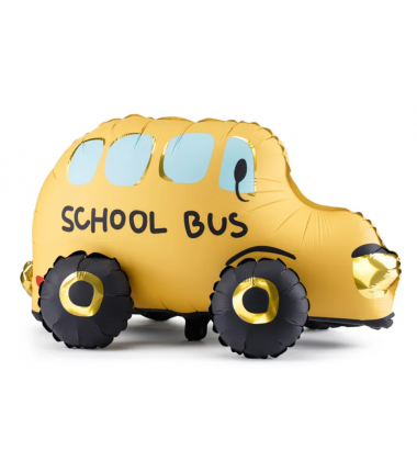 Balon foliowy stojący Autobus 66x36 cm