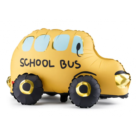 Balon foliowy stojący Autobus 66x36 cm