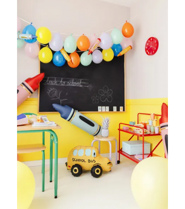 Balon foliowy stojący Autobus 66x36 cm