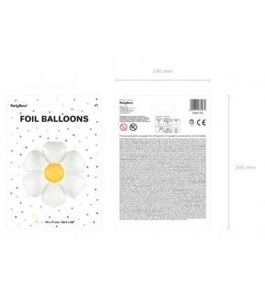 Balon foliowy Stokrotka 97x103 cm