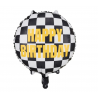 Balon foliowy Szachownica Happy Birthday 45 cm