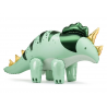 Balon foliowy Triceratops zielony 101x60.5cm - dinozaur