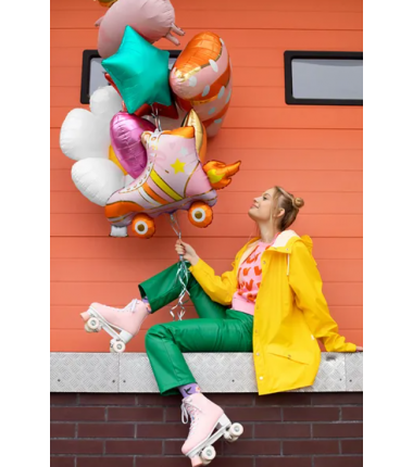 Balon foliowy Wrotka 74x51cm