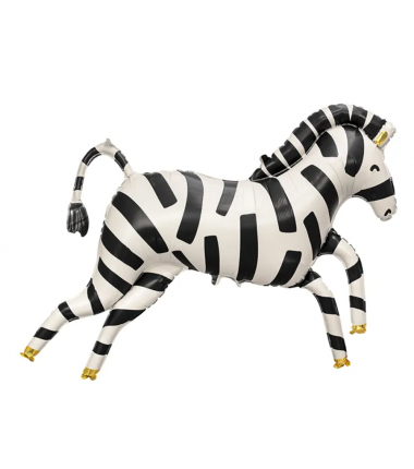 Balon foliowy Zebra 115x85 cm