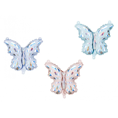 Balony foliowe do girland Motyle 19x23 cm - 21 sztuk
