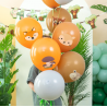 Balony Leśni przyjaciele 30 cm - 8 sztuk