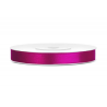 Wstążka satynowa - tasiemka satynowa fuksjowa 6 mm - Party Deco
