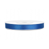 Wstążka satynowa - tasiemka satynowa królewsko niebieska 6 mm - Party Deco