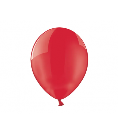 Balony BELBAL 30 cm - krystaliczne czerwone Crystal Royal Red 14C-131 - 100 sztuk