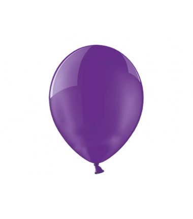 Balony BELBAL 30 cm - krystaliczne fioletowe Crystal Quartz Purple 14C-023 - 100 sztuk
