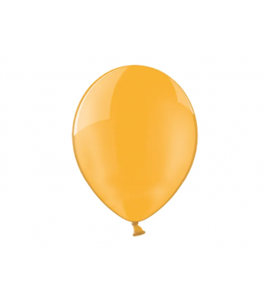 Balony BELBAL 30 cm - krystaliczne pomarańczowe Crystal Orange 14C-037 - 100 sztuk