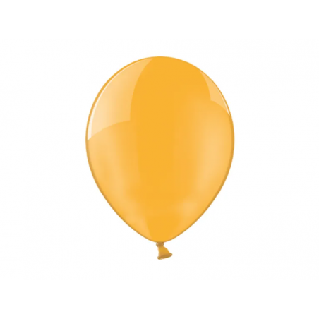 Balony BELBAL 30 cm - krystaliczne pomarańczowe Crystal Orange 14C-037 - 100 sztuk