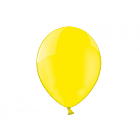 Balony BELBAL 30 cm - krystaliczne żółte Crystal Yellow 14C-036 - 100 sztuk