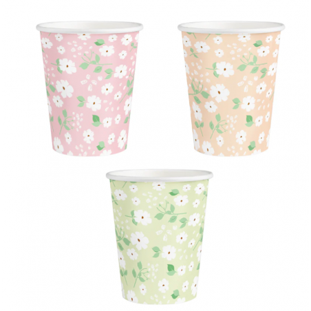 Kubeczki Łąka 270 ml - 6 sztuk