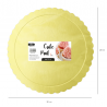 Podkład pod tort, tacka na ciasto okrągła złota 20 cm - 1 sztuka