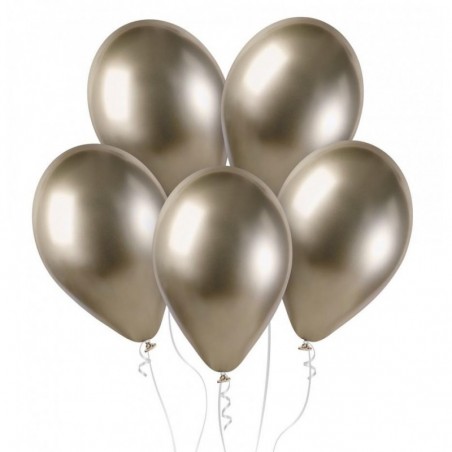 Balon Gemar 33 cm - 13" - szampański SHINY GB120/85 - 1 sztuka