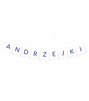 Girlanda niebieska - ANDRZEJKI