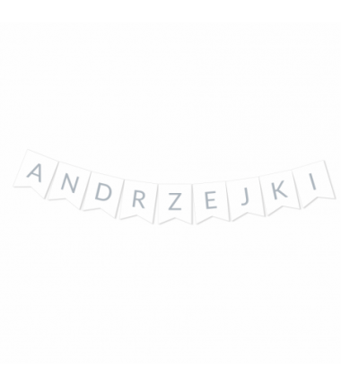 Girlanda srebrna - ANDRZEJKI