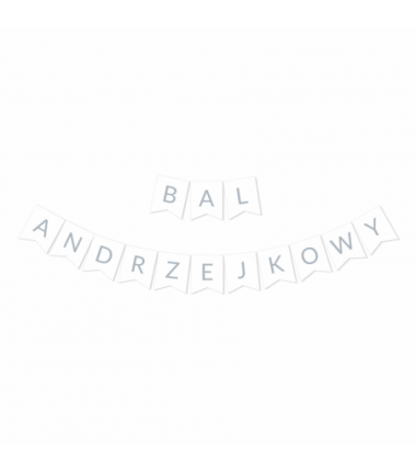 Girlanda srebrna - BAL ANDRZEJKOWY