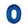 Balon foliowy Cyfra 0 - 92 cm SMART - Niebieski