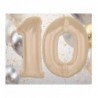Balon foliowy Cyfra 1 - 92 cm SMART -  Matowe latte