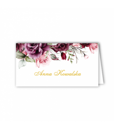 WINIETKA Personalizowana - bordowe 2 - 1 sztuka